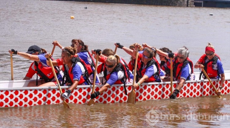 Arjantin'in geleneksel 'Dragon Boat' yarışları