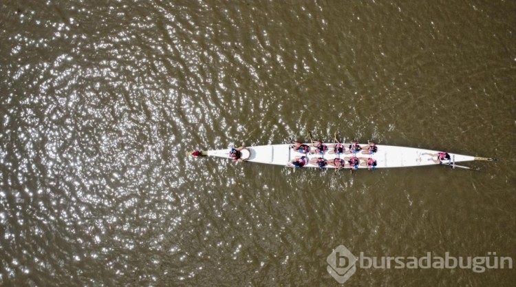 Arjantin'in geleneksel 'Dragon Boat' yarışları