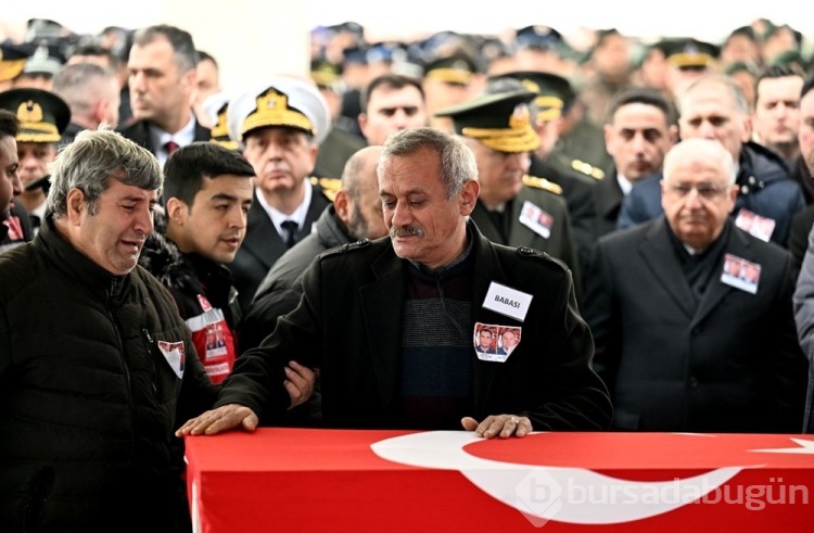 Şehit pilotlar Ankara'da son yolculuğuna uğurlandı