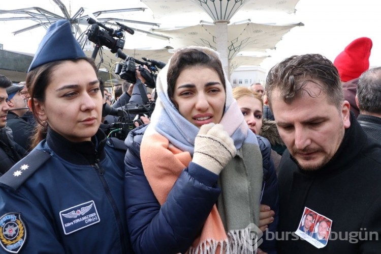 Şehit pilotlar Ankara'da son yolculuğuna uğurlandı