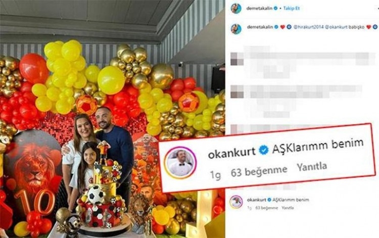 Demet Akalın'ın kızının yaş günü pastasında, Mauro Icardi var!