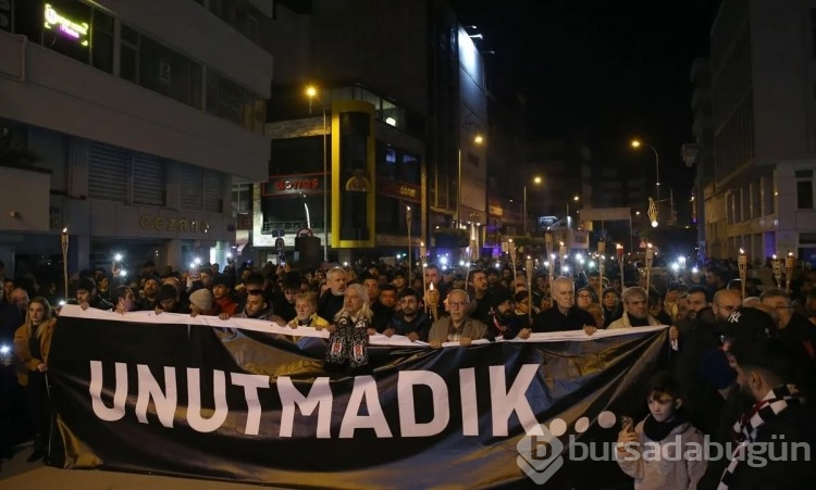 Hayatını kaybedenler için sessiz yürüyüş