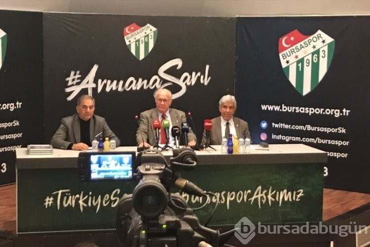 Bursaspor Başkanı Bür: Kulübe başvuru yok