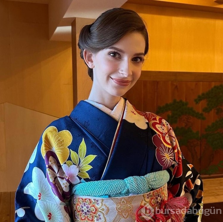 Ukrayna asıllı Japonya güzeli tacından oldu