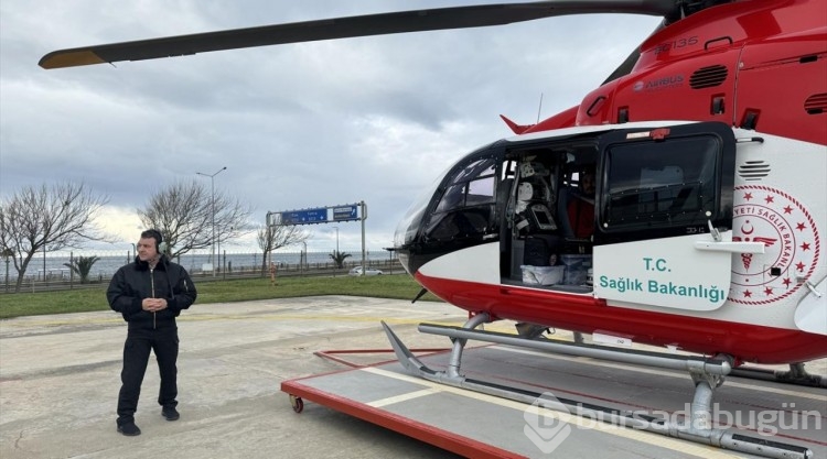 Karadeniz semalarında helikopterle 265 hastanın imdadına yetiştiler
