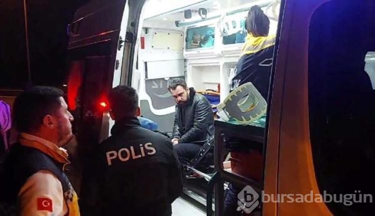 Tuzla'da cip bariyerlere saplandı