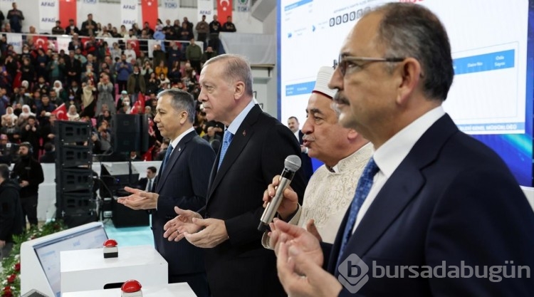 Adıyaman Deprem Konutları Kura ve Anahtar Teslim Töreni

