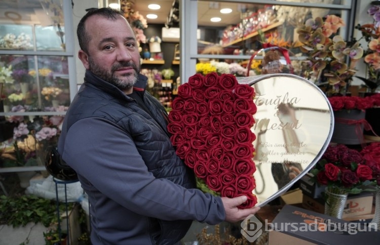 Bursa'da Sevgililer Günü'nde çiçek almak isteyenler 1000 lirayı gözden çıkaracak