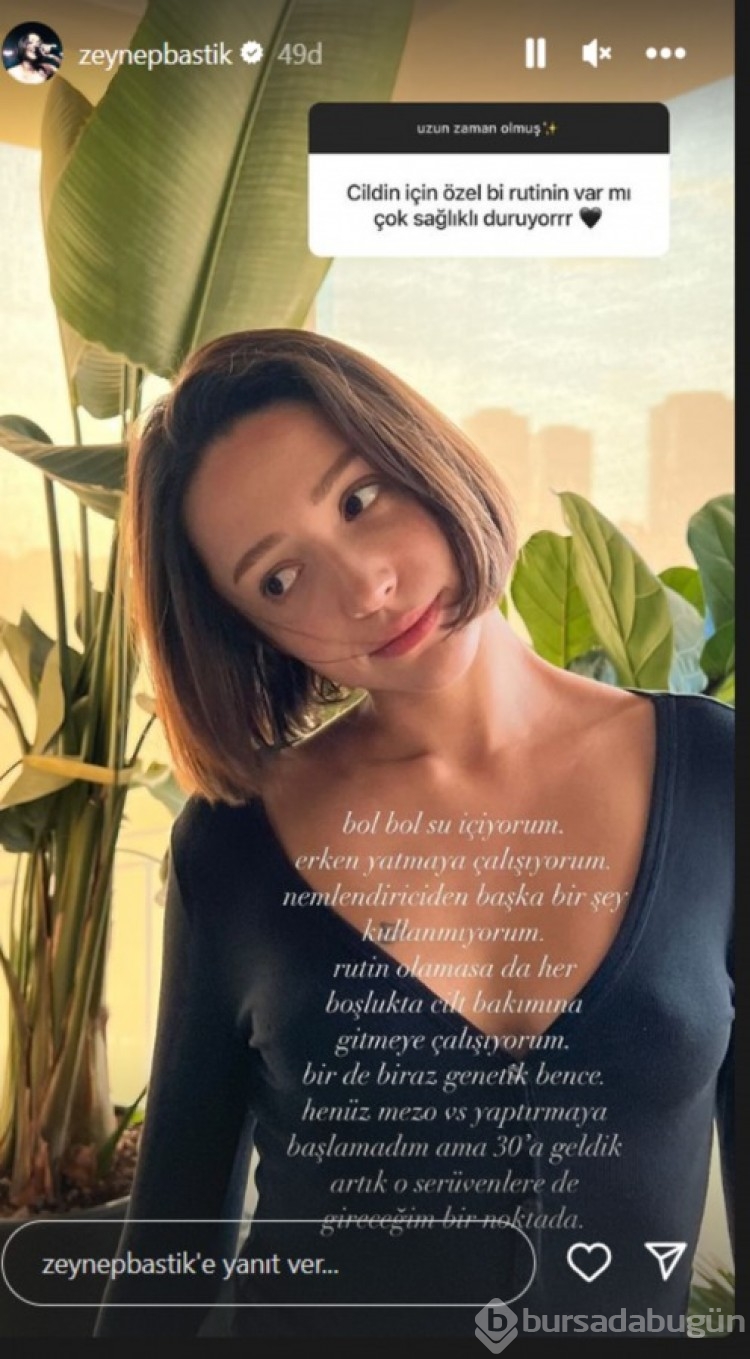 Zeynep Bastık: 30'a geldik artık