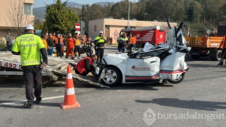 İzmir'de korkunç kaza