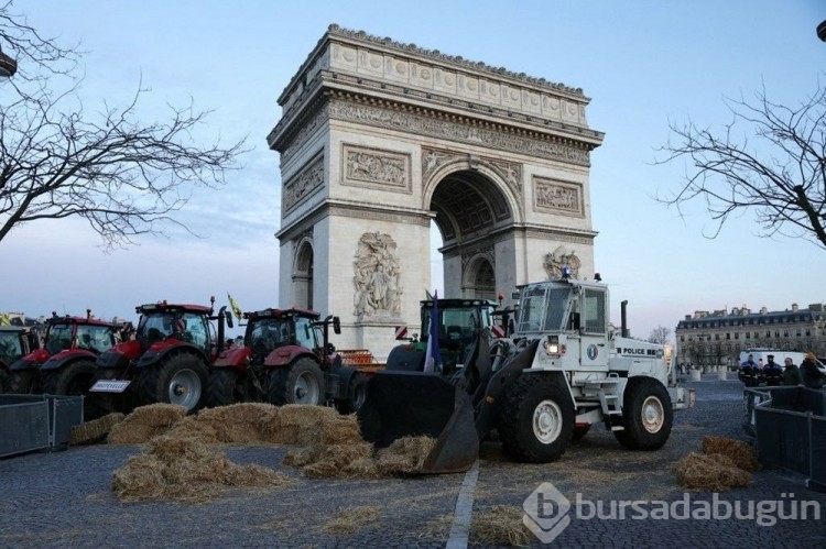 Fransa'da çiftçi protestosu