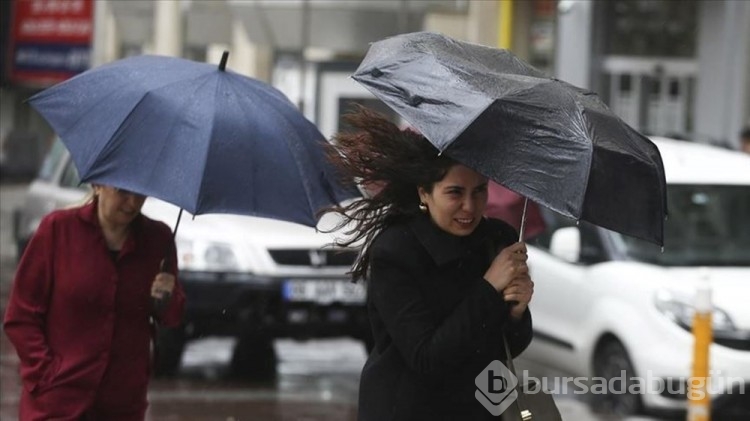12 il için sarı ve turuncu kodlu uyarı 