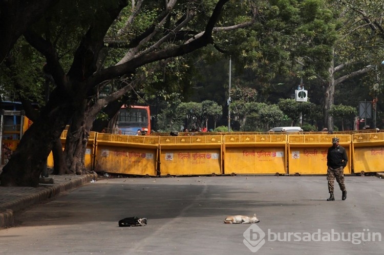 Hindistan'da çiftçi protestosu