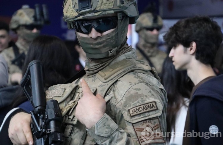 Devlet Teşvikleri fuarında Bursa İl Jandarma Komutanlığı standı en çok ilgiyi gördü