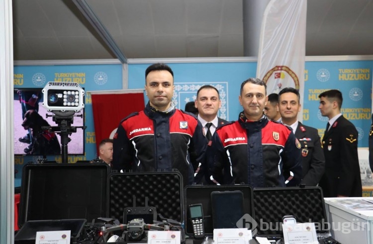 Devlet Teşvikleri fuarında Bursa İl Jandarma Komutanlığı standı en çok ilgiyi gördü