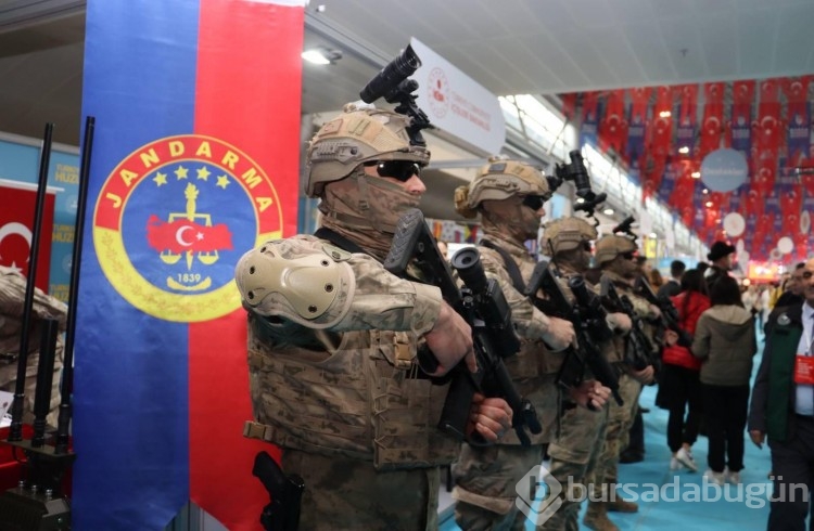Devlet Teşvikleri fuarında Bursa İl Jandarma Komutanlığı standı en çok ilgiyi gördü