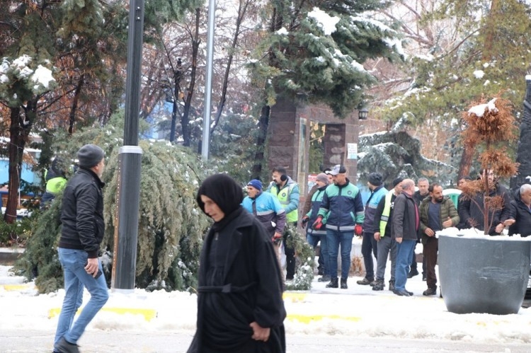 Van'da 446 yerleşim yerinin yolu kapandı
