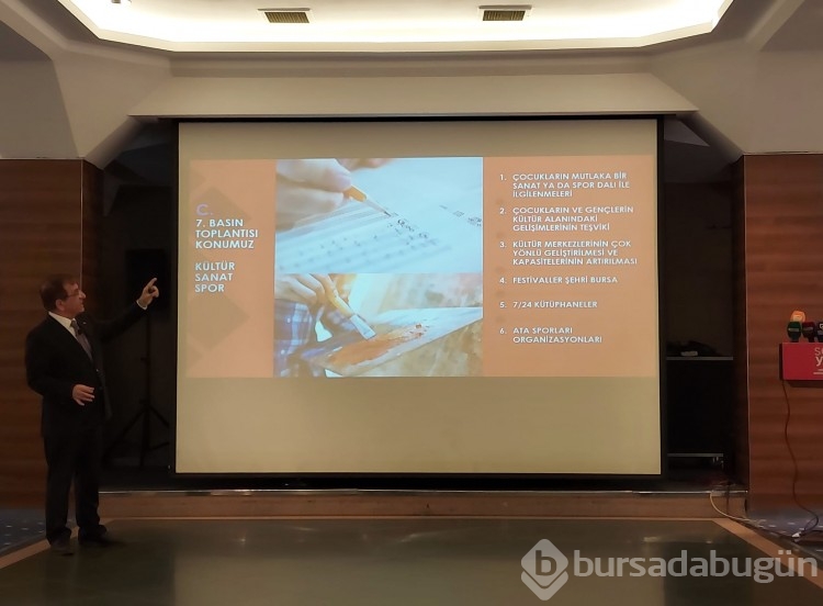 YRP Bursa BBB Adayı Yalçın seçim öncesi son basın toplantısını gerçekleştirdi 