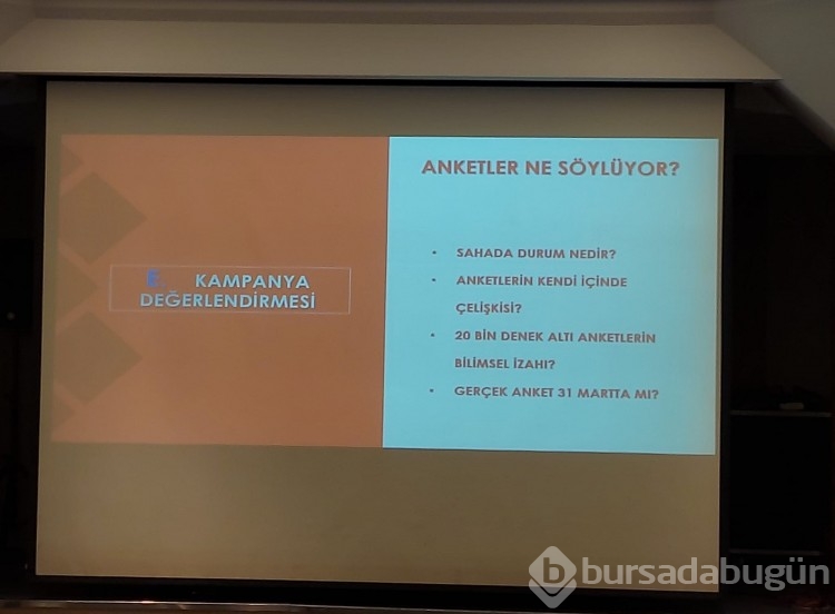 YRP Bursa BBB Adayı Yalçın seçim öncesi son basın toplantısını gerçekleştirdi 