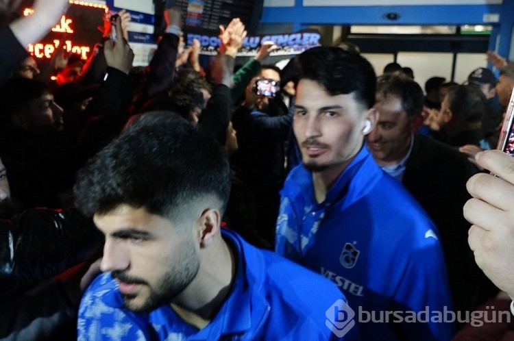 Trabzonspor'a coşkulu karşılama, TFF'ye tepki
