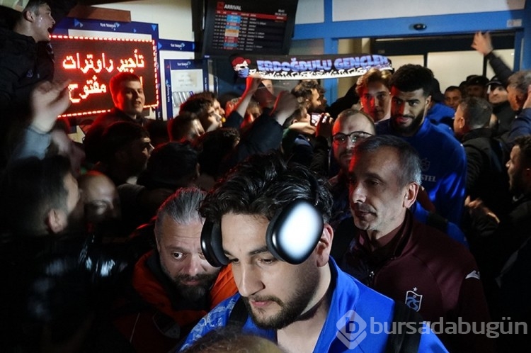 Trabzonspor'a coşkulu karşılama, TFF'ye tepki
