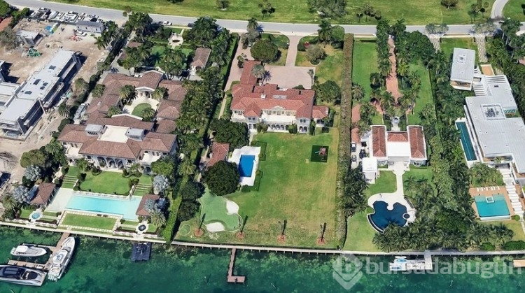 Jeff Bezos'un 90 milyon dolarlık evi havadan görüntülendi!
