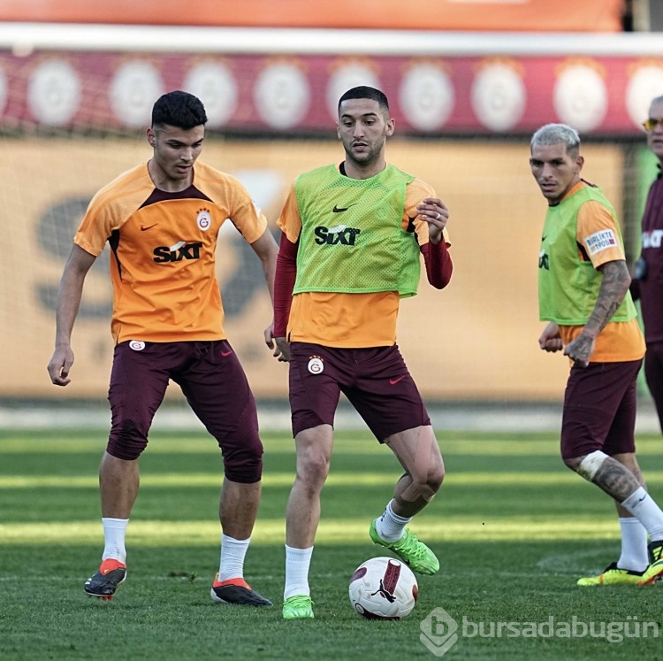 Galatasaray, Fenerbahçe maçının hazırlıklarını sürdürdü
