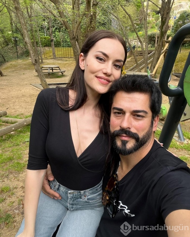 Fahriye Evcen ile Burak Özçivit'ten doğa pozları
