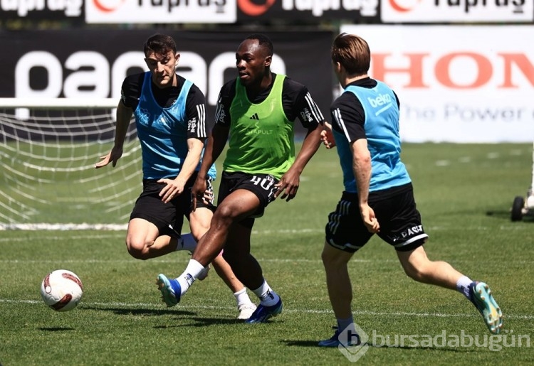 Beşiktaş MKE Ankaragücü maçı hazırlıklarına Serdar Topraktepe yönetiminde başladı