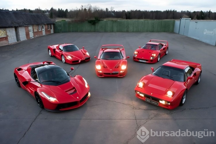 Beş efsane Ferrari modeli satışa çıkıyor
