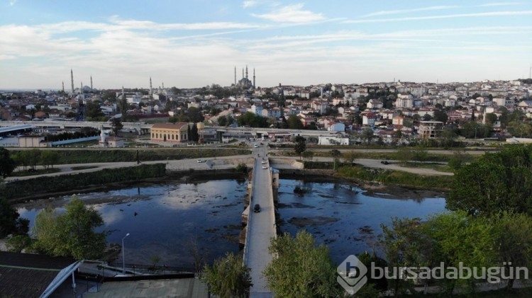Edirne'de Tunca Nehri kuruma noktasına geldi
