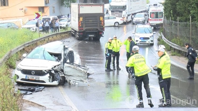 Sultanbeyli'de feci kaza: Ölü ve yaralılar var
