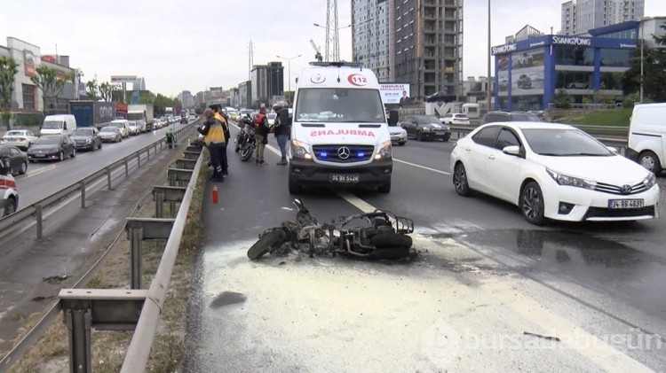 Basın Ekspres'te feci kaza