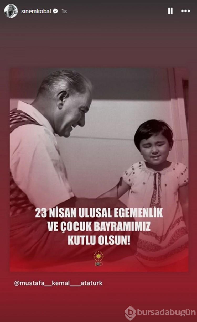 Ünlülerden 23 Nisan mesajları
