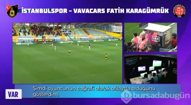 VAR kayıtları açıklandı: Sivasspor-Fenerbahçe maçındaki pozisyonda hakemlerin karar anı
