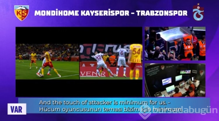 VAR kayıtları açıklandı: Sivasspor-Fenerbahçe maçındaki pozisyonda hakemlerin karar anı
