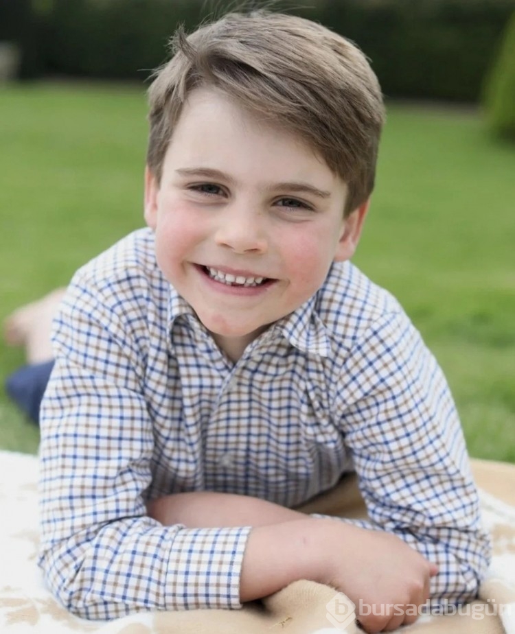 Prens Louis'in fotoğrafını kanser tedavisi gören Middleton çekti
