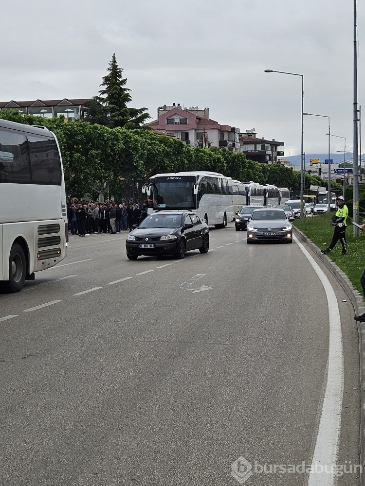 İşçiler 1 Mayıs için Bursa'da toplandı
