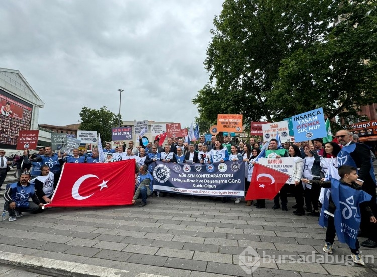 Hür-Sen Konfederasyonu'ndan 1 Mayıs kutlaması!