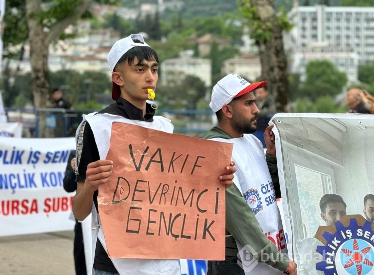 Bursa'da geleneksel 1 Mayıs coşkusu
