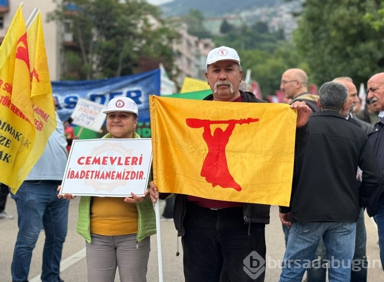 Bursa'da geleneksel 1 Mayıs coşkusu
