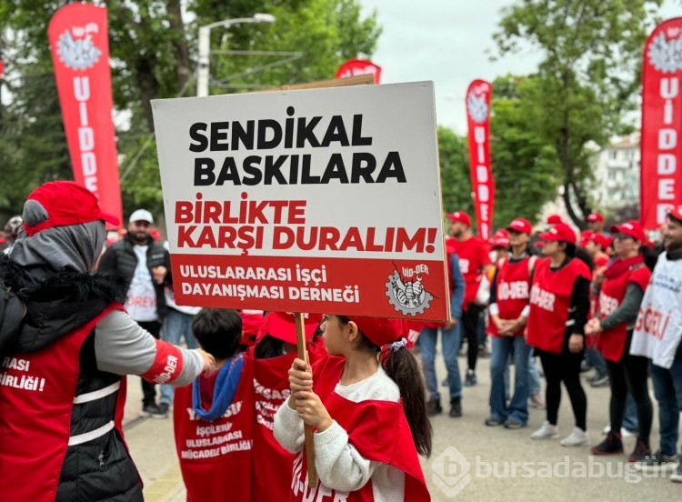 Bursa'da geleneksel 1 Mayıs coşkusu
