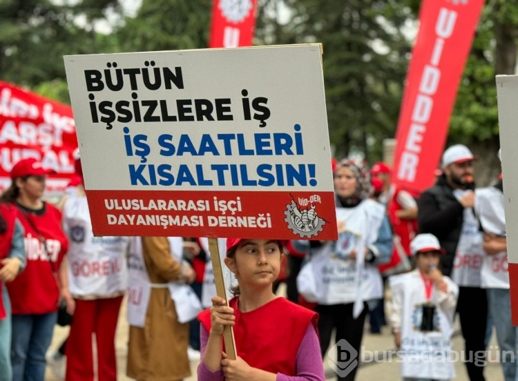 Bursa'da geleneksel 1 Mayıs coşkusu
