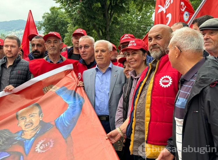 Bursa'da geleneksel 1 Mayıs coşkusu
