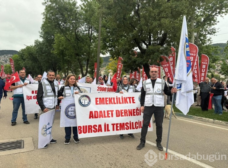 Bursa'da geleneksel 1 Mayıs coşkusu
