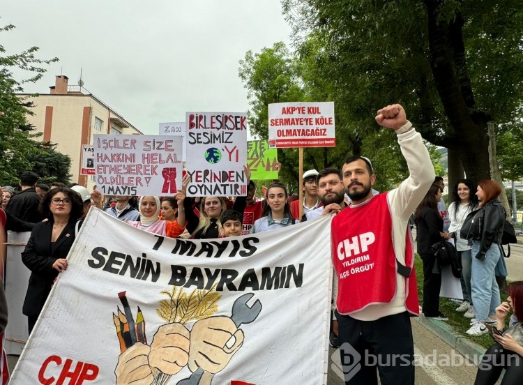 Bursa'da geleneksel 1 Mayıs coşkusu
