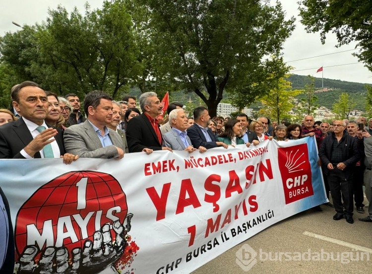 Bursa'da geleneksel 1 Mayıs coşkusu
