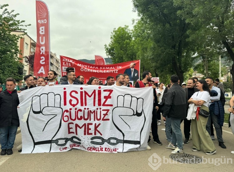 Bursa'da geleneksel 1 Mayıs coşkusu
