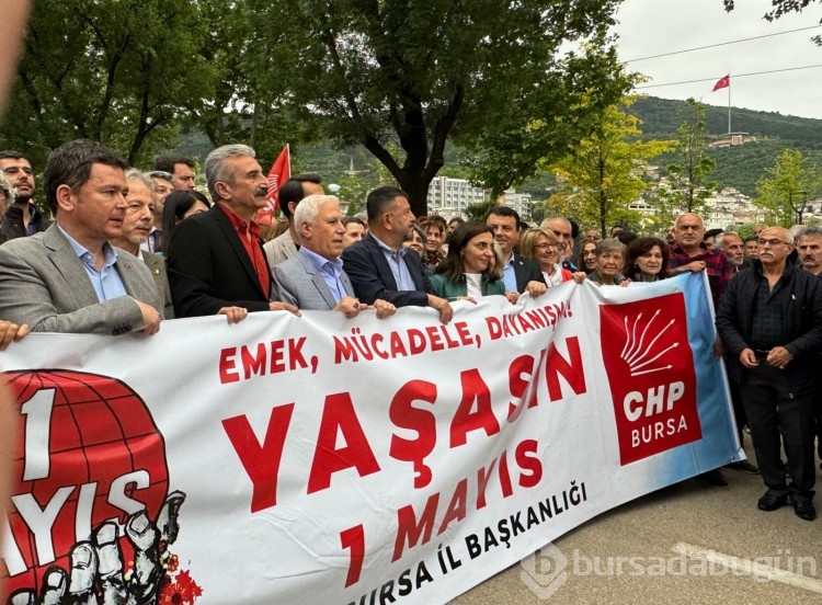 Bursa'da geleneksel 1 Mayıs coşkusu
