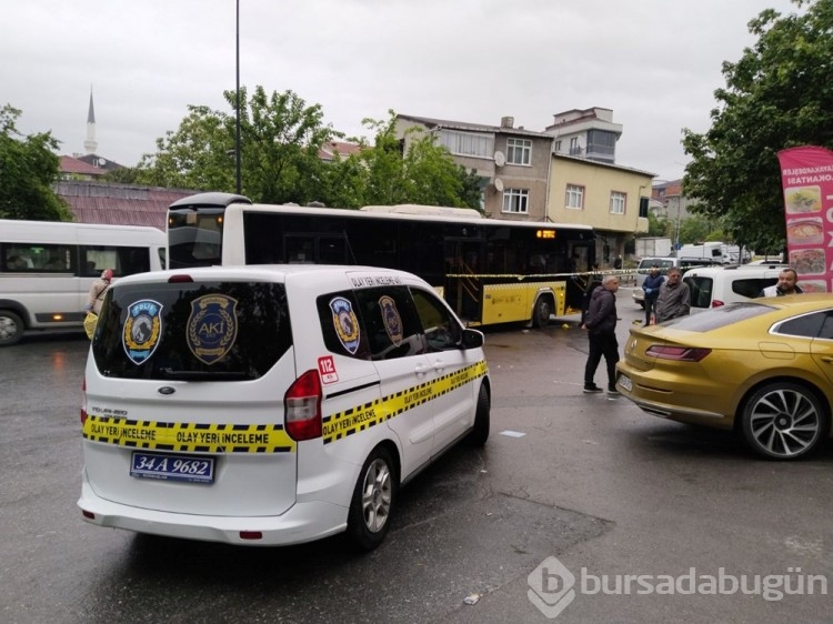 İstanbul'da İETT şoförüne silahlı saldırı: Başka otobüsle takip edip 6 el ateş açtı
